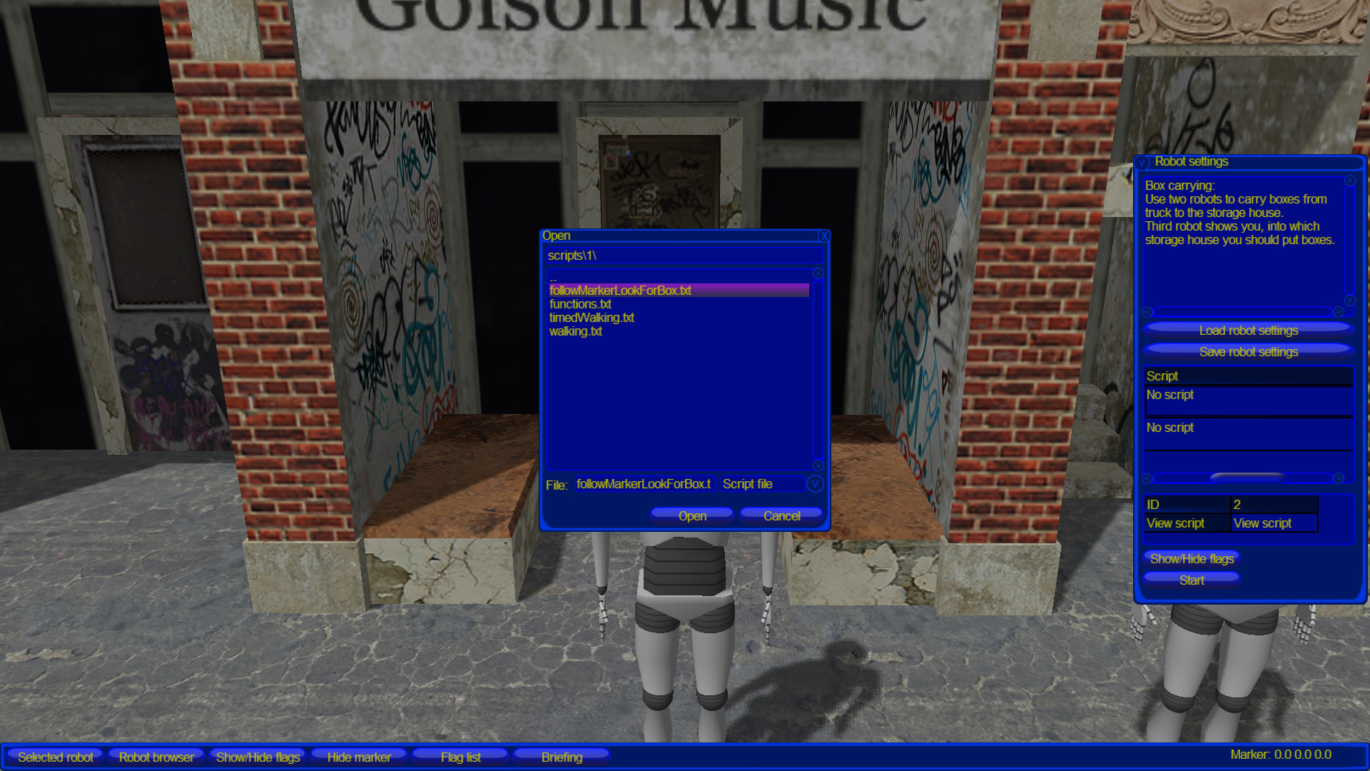 Virtual Robots - Robot programming simulator - кадр 8