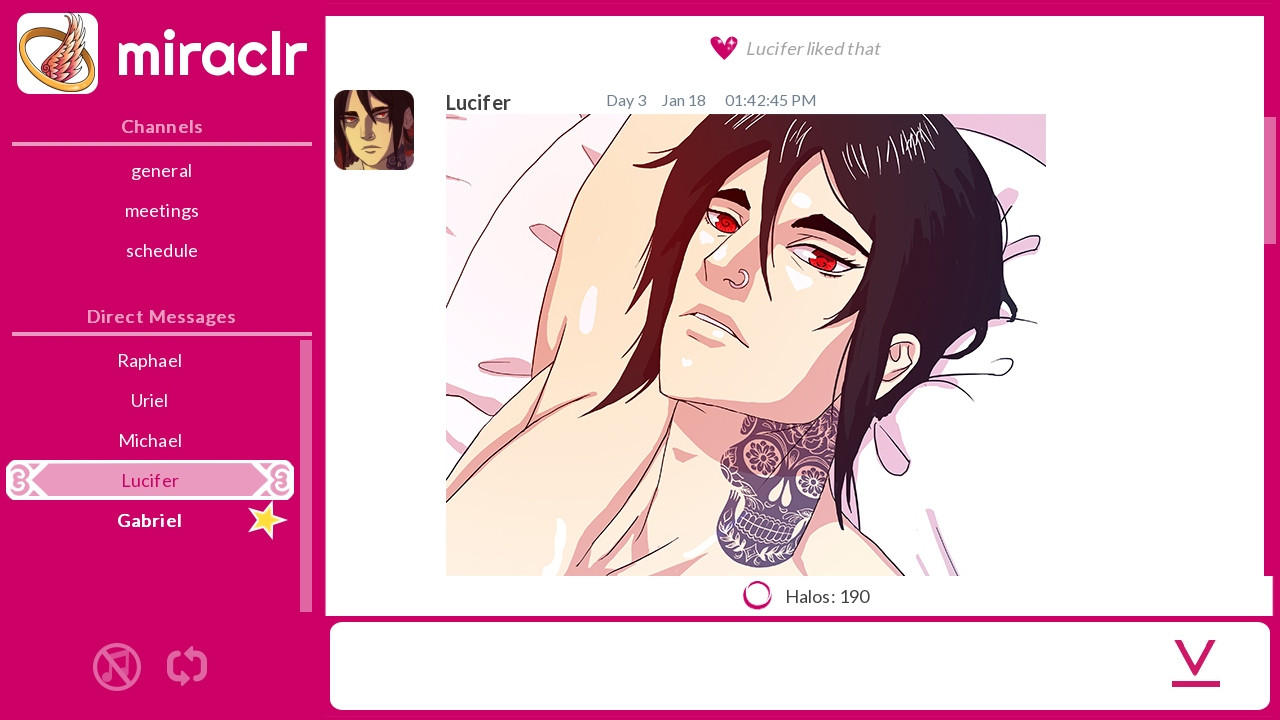 miraclr - Divine Dating Sim - кадр 7