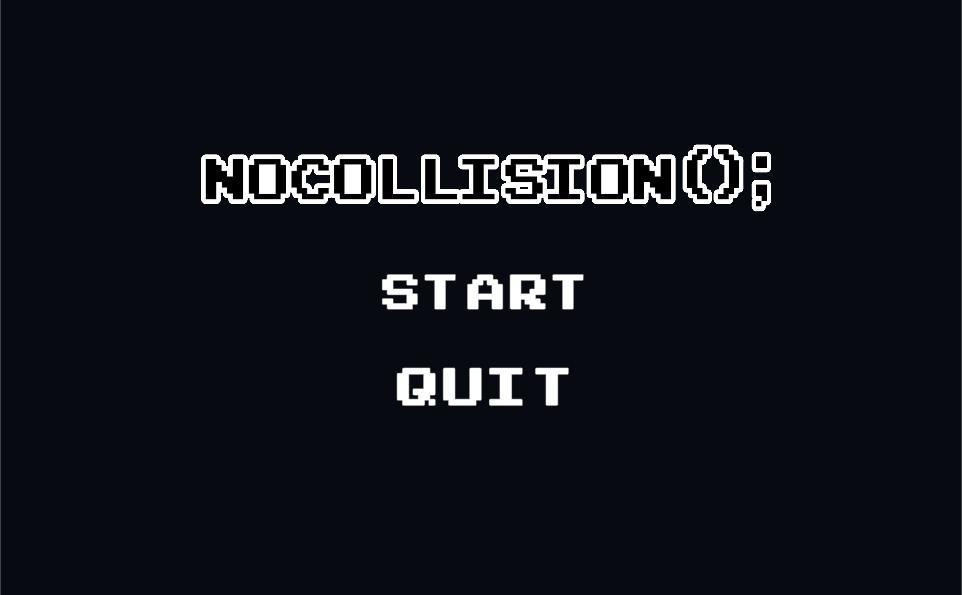 NoCollision(Jam Version); (itch) - кадр 2