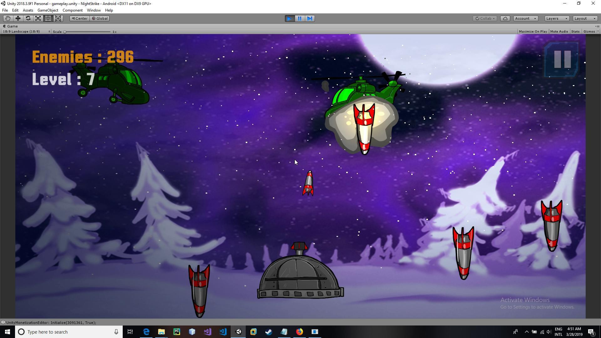NightStrike Game Online (itch) - кадр 6