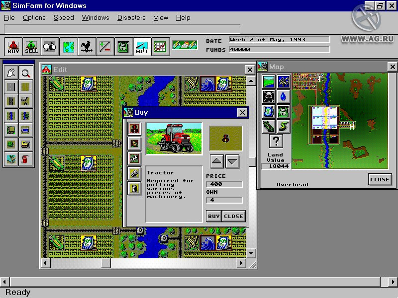 SimFarm for Windows - кадр 4