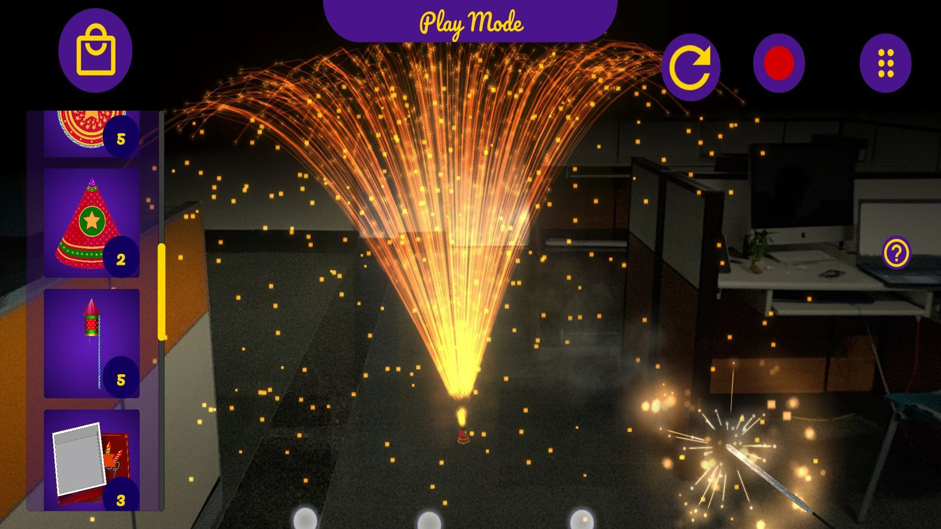 Fireworks AR Playground (itch) - кадр 5