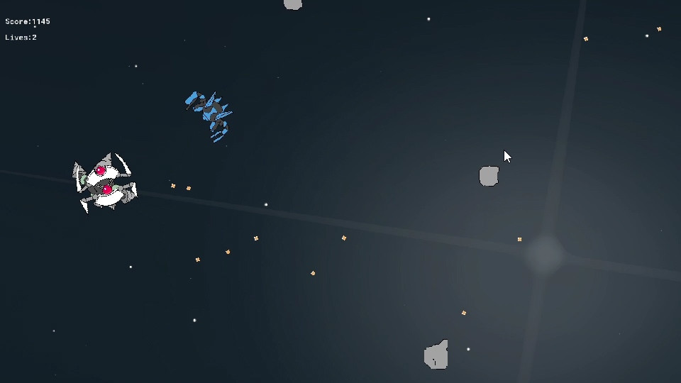 Asteroids Ripoff 9000 (itch) - кадр 3