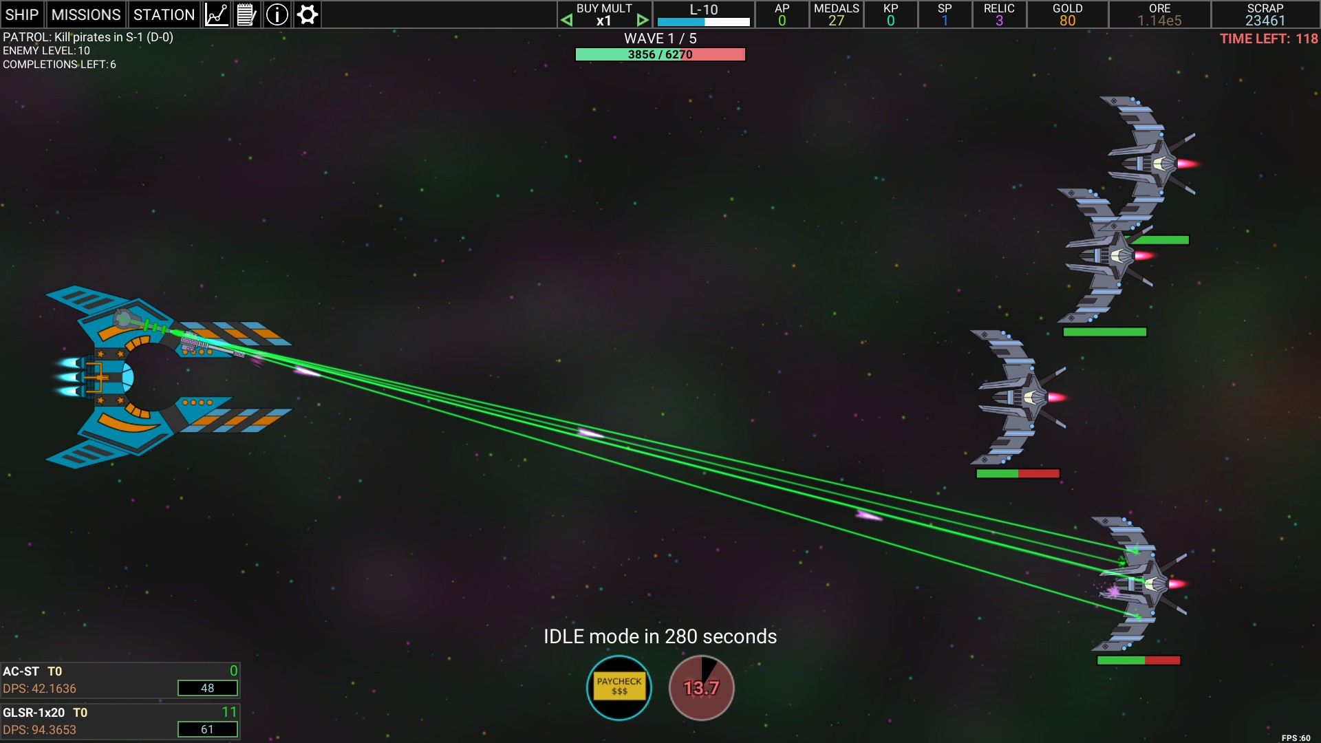 Idle Space Raider - кадр 9