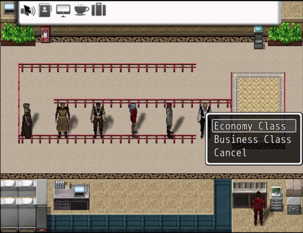 Air Bogus: Airport Check-In Simulation RPG (itch) - кадр 3