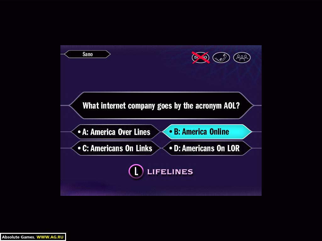 Who Wants to Be a Millionaire? 2 - кадр 7