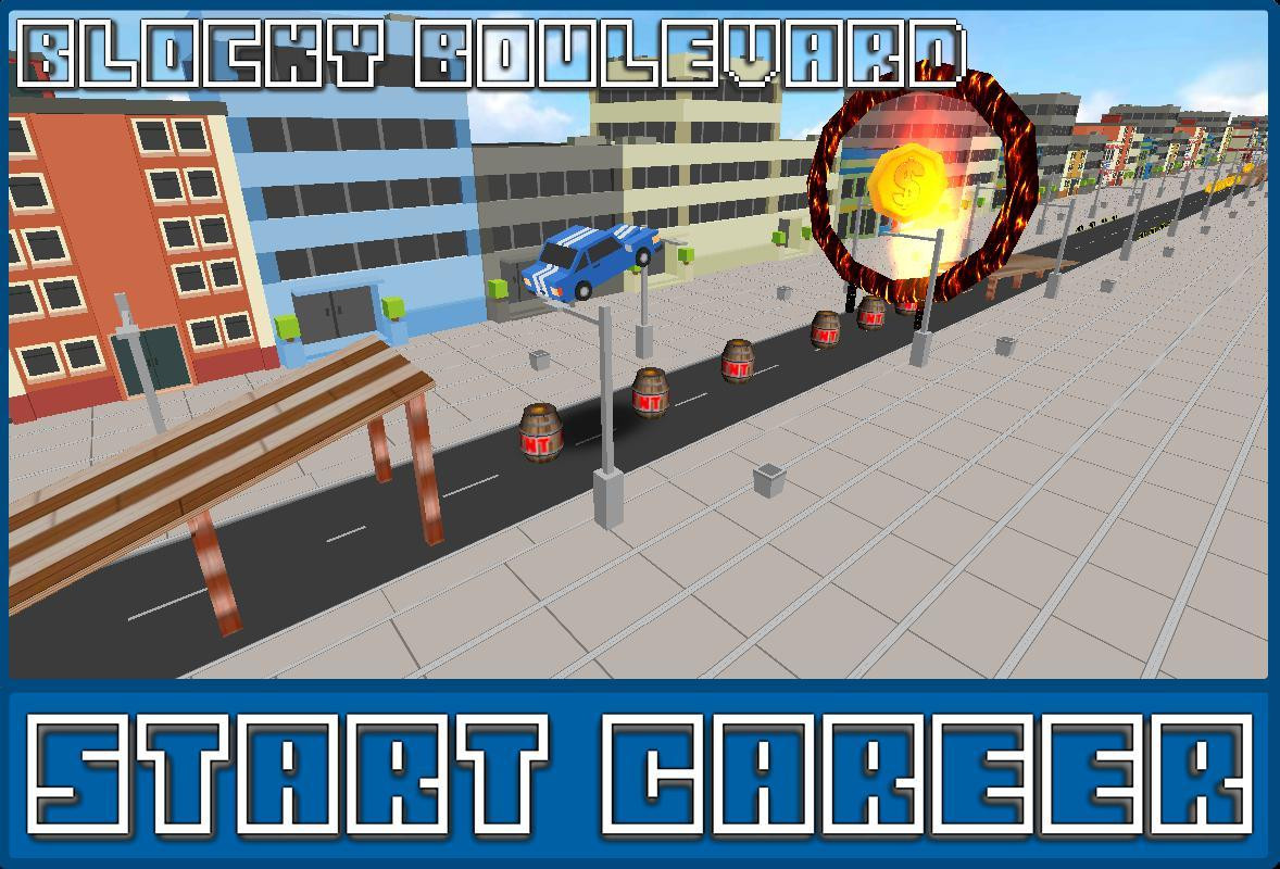 Stunt Craft - Blocky Racing (itch) - кадр 10