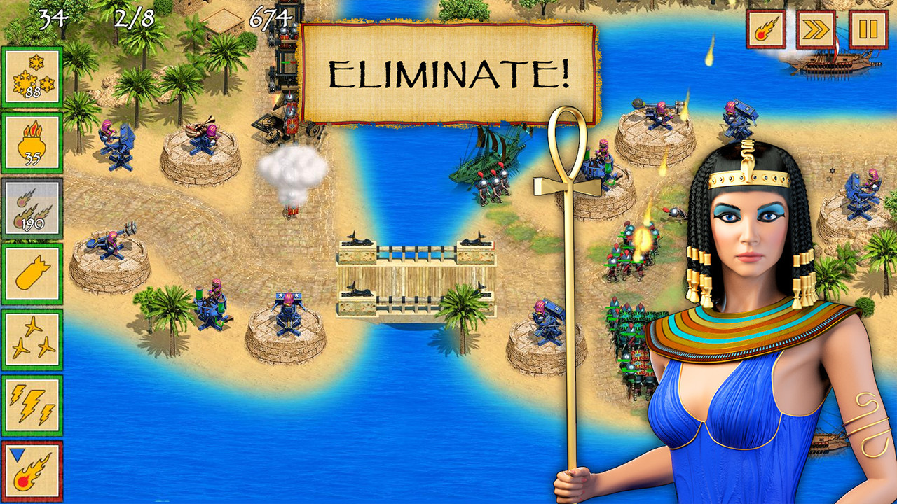 Defense of Egypt: Cleopatra Mission - кадр 5