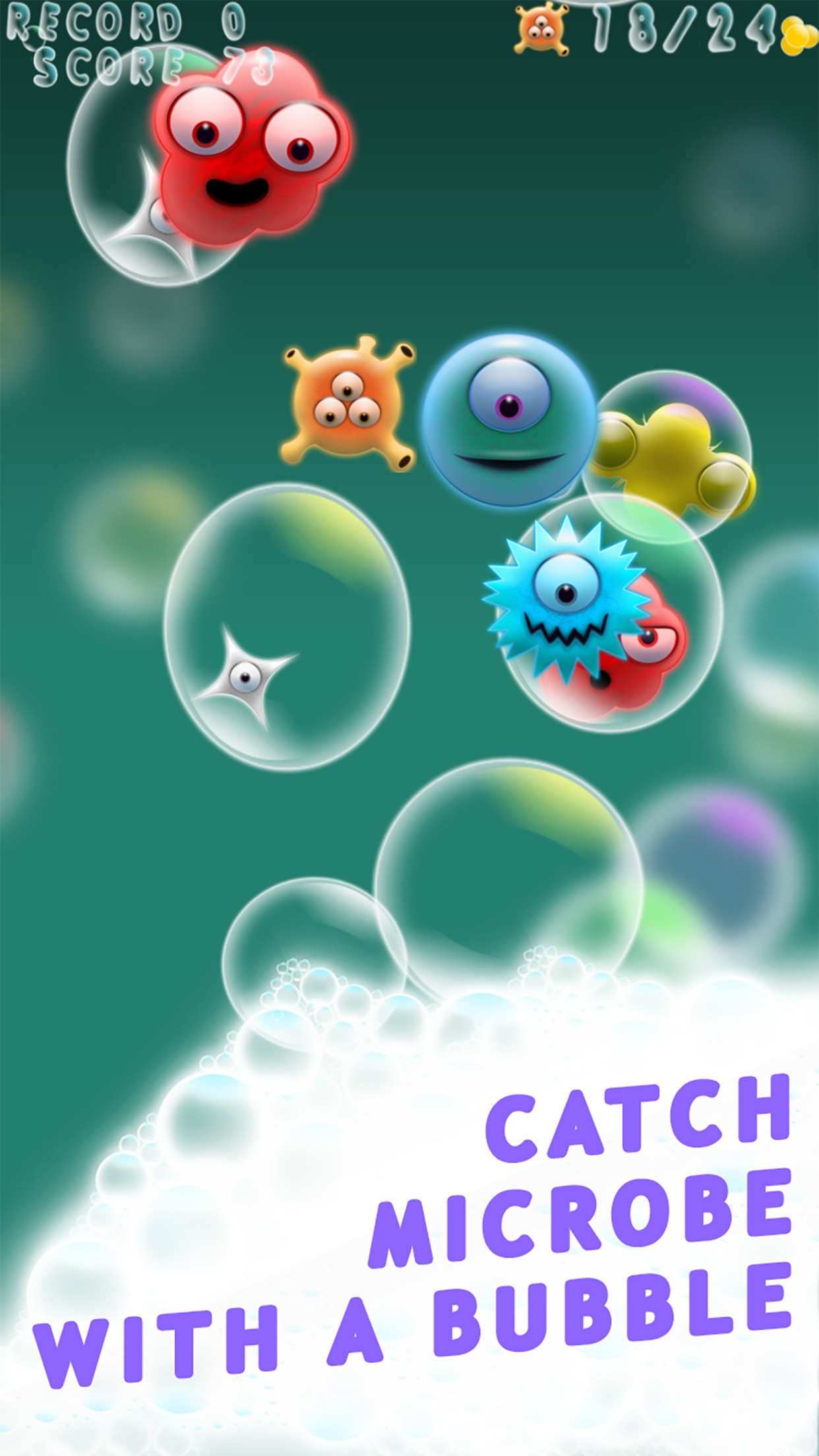Soap: bubbles vs microbes (itch) - кадр 2