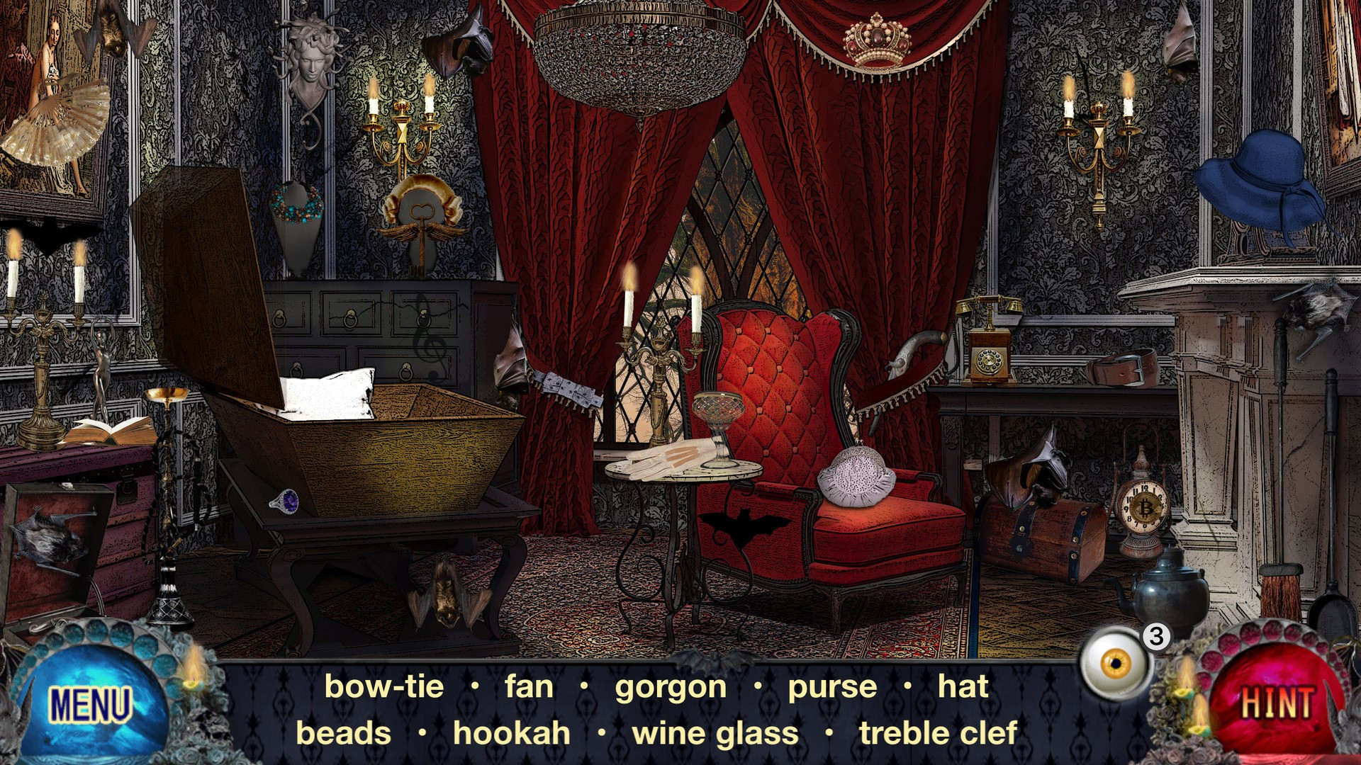 Vampire & Monsters: Hidden Object Games - кадр 6