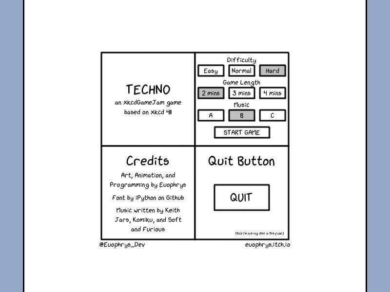 Techno - xkcd Game Jam (itch) - кадр 3