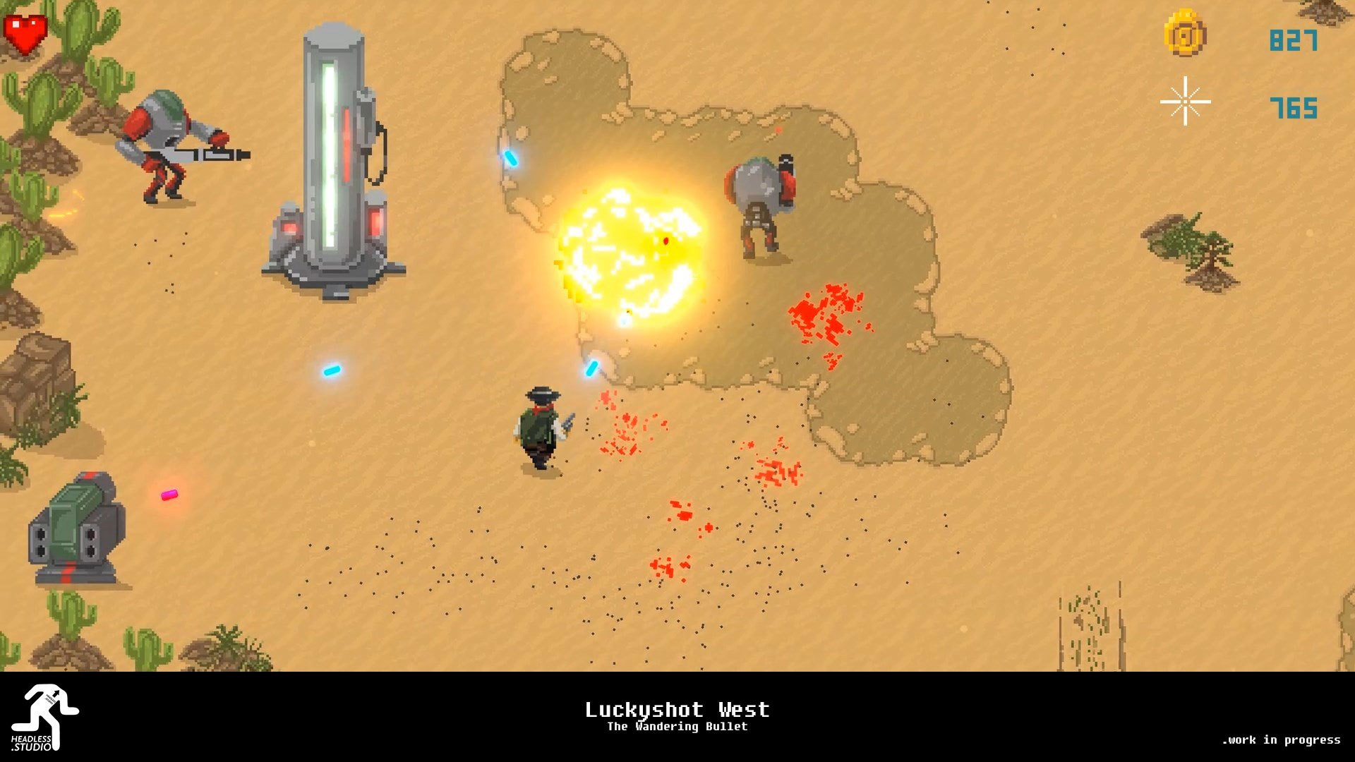 Luckyshot West - The Wandering Bullet (itch) - кадр 5