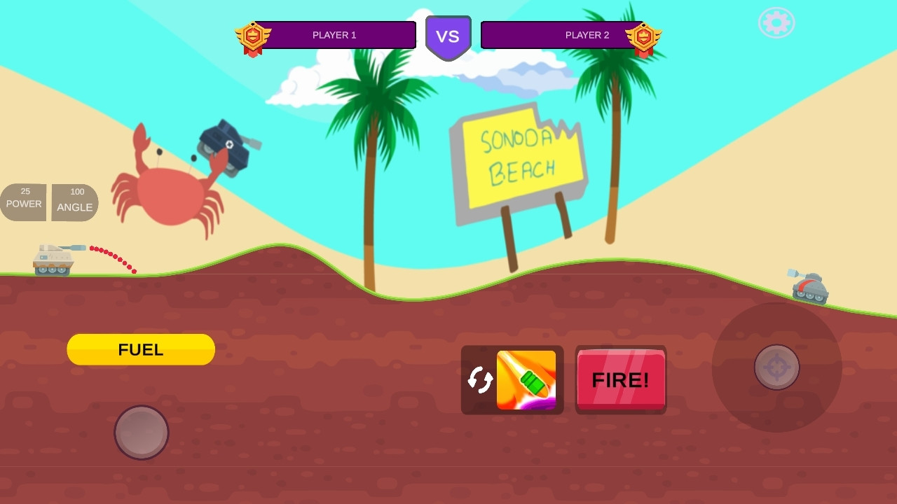 Toon Tanks (itch) - кадр 2