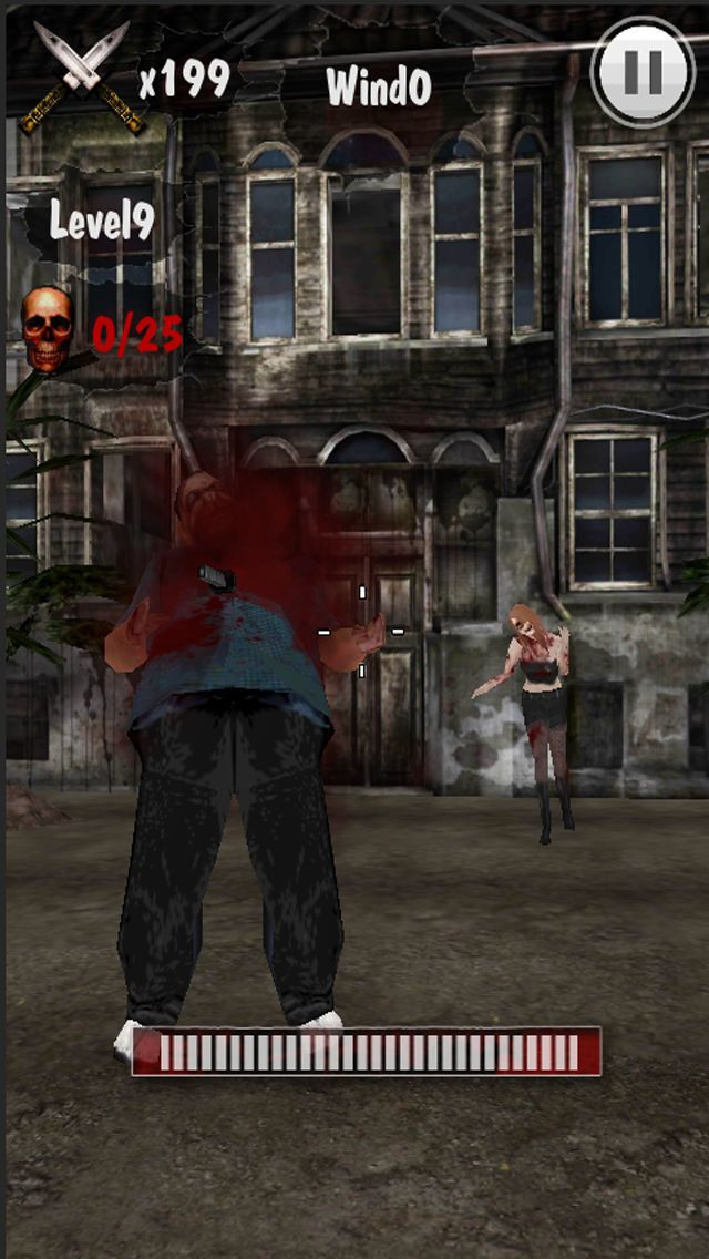 Zombie War-Knife Master3D - кадр 5