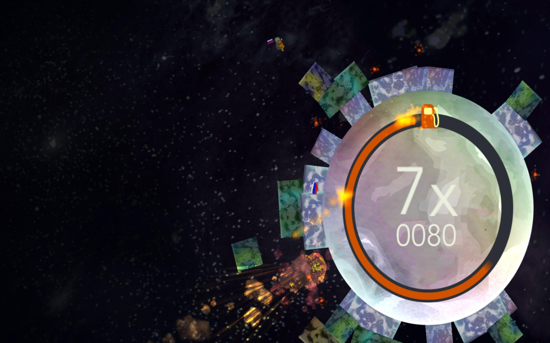 Bear with Jetpacks in space (itch) - кадр 2