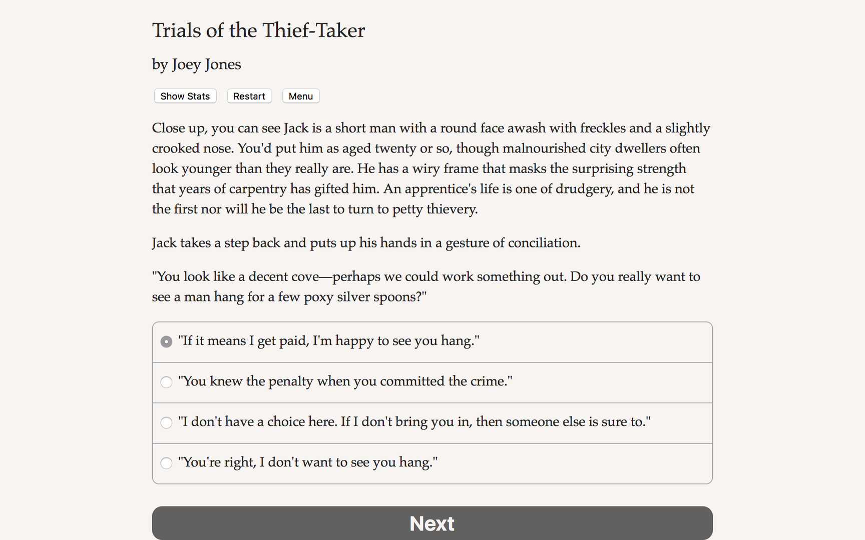 Trials of the Thief-Taker - кадр 5