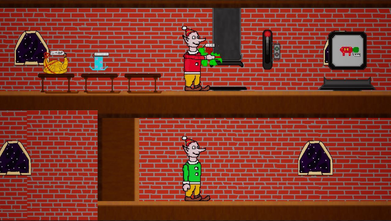 Santa's workshop puzzle escape (itch) - кадр 4