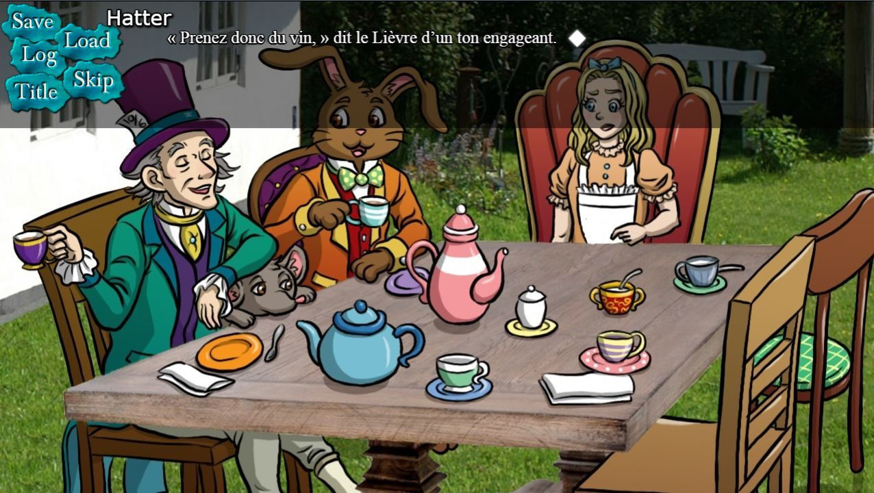 BRG's Alice in Wonderland Visual Novel - кадр 9