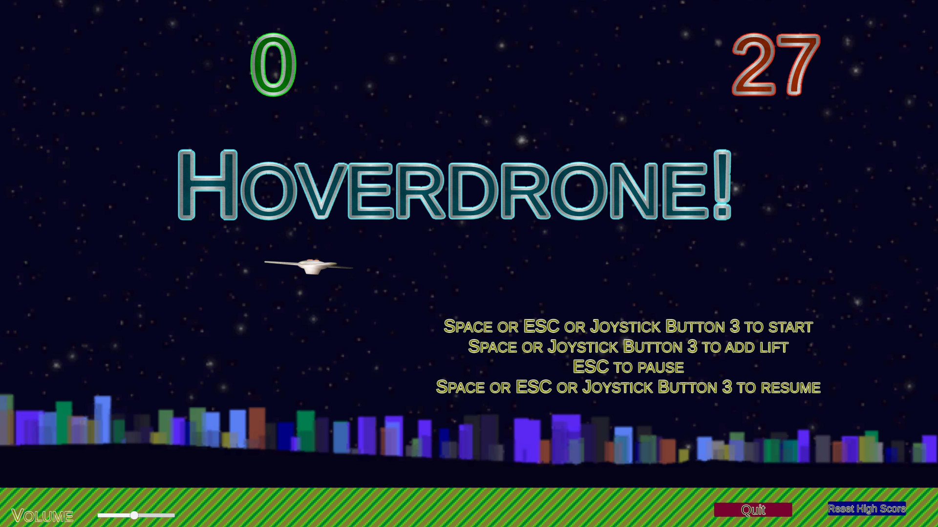 Hoverdrone! (itch) - кадр 1