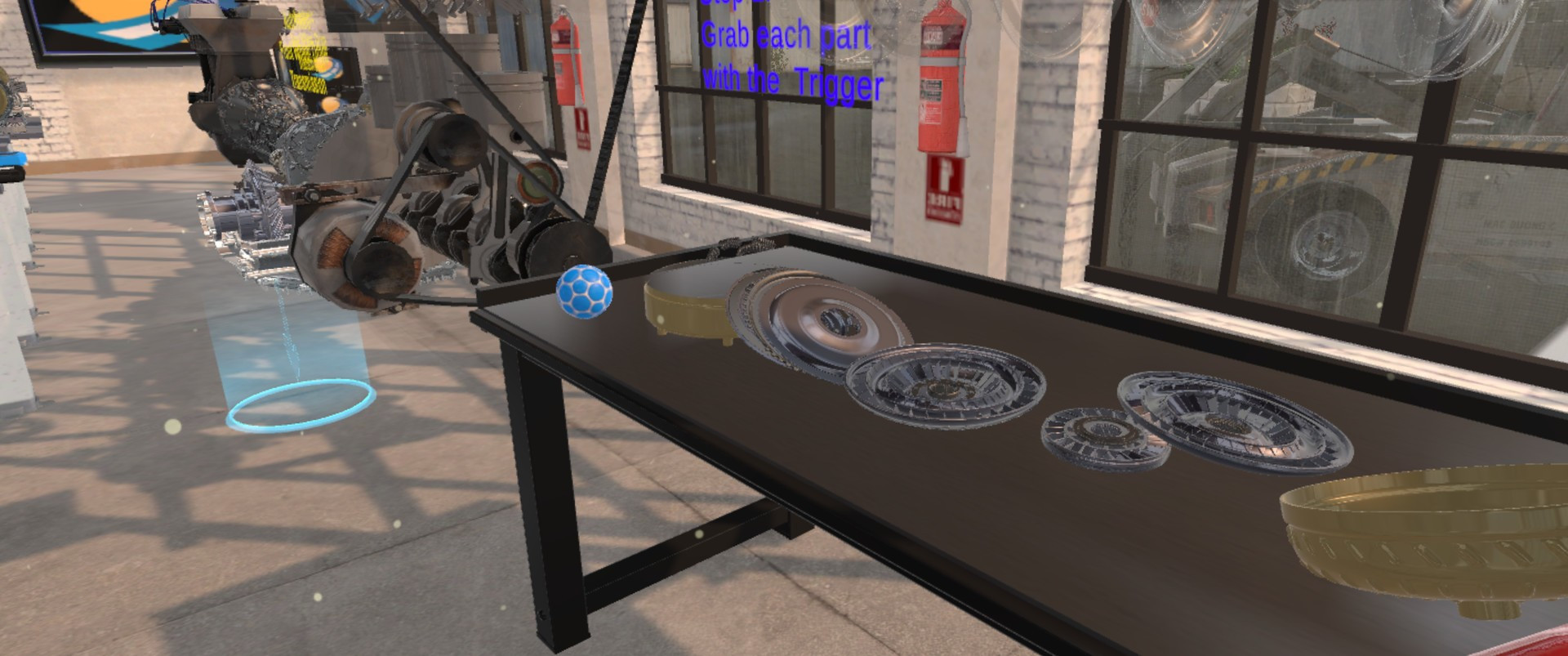Basic Car Repair Garage VR - кадр 12