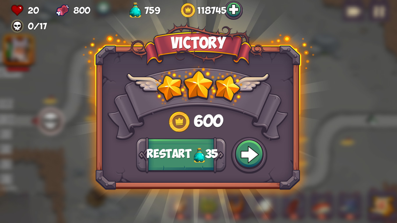Tower Defense - Fantasy Legends Tower Game - кадр 6