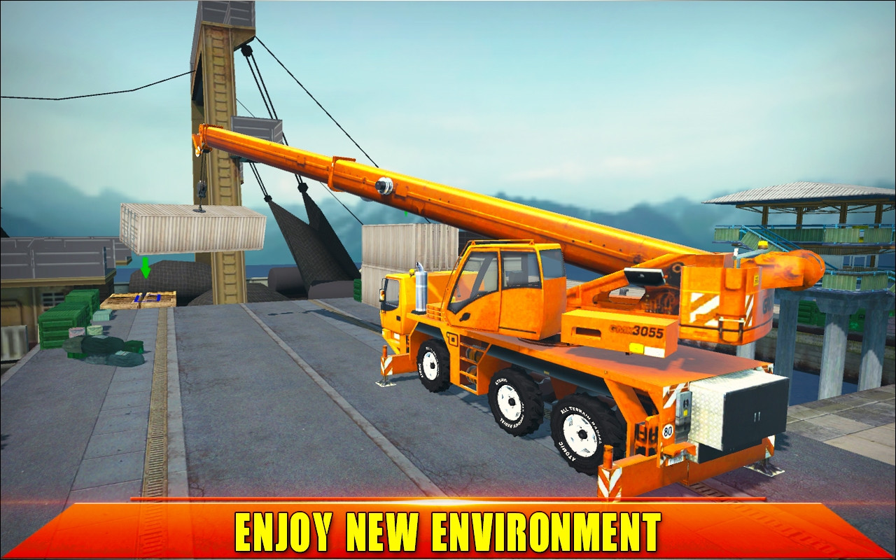 Heavy Crane Simulator Game 2019 – CONSTRUCTION SIM (itch) - кадр 5