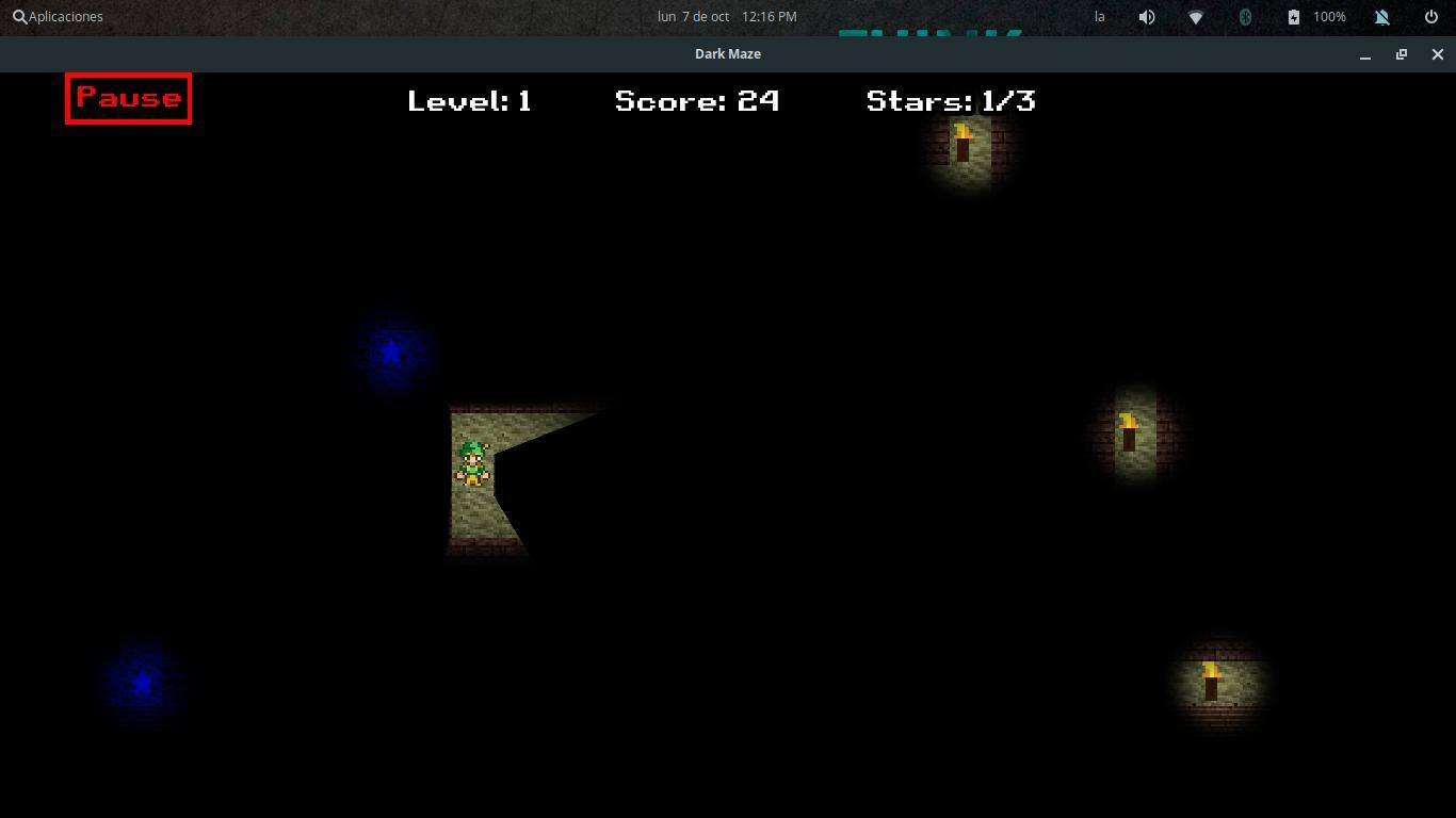 Dark Maze (itch) (Damv) - кадр 2