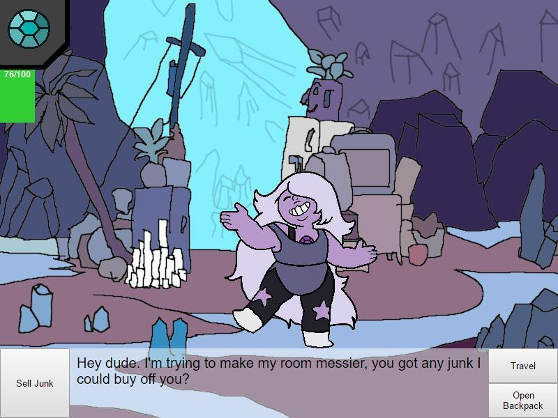 Paint & Notepad Steven Universe Game (itch) - кадр 5