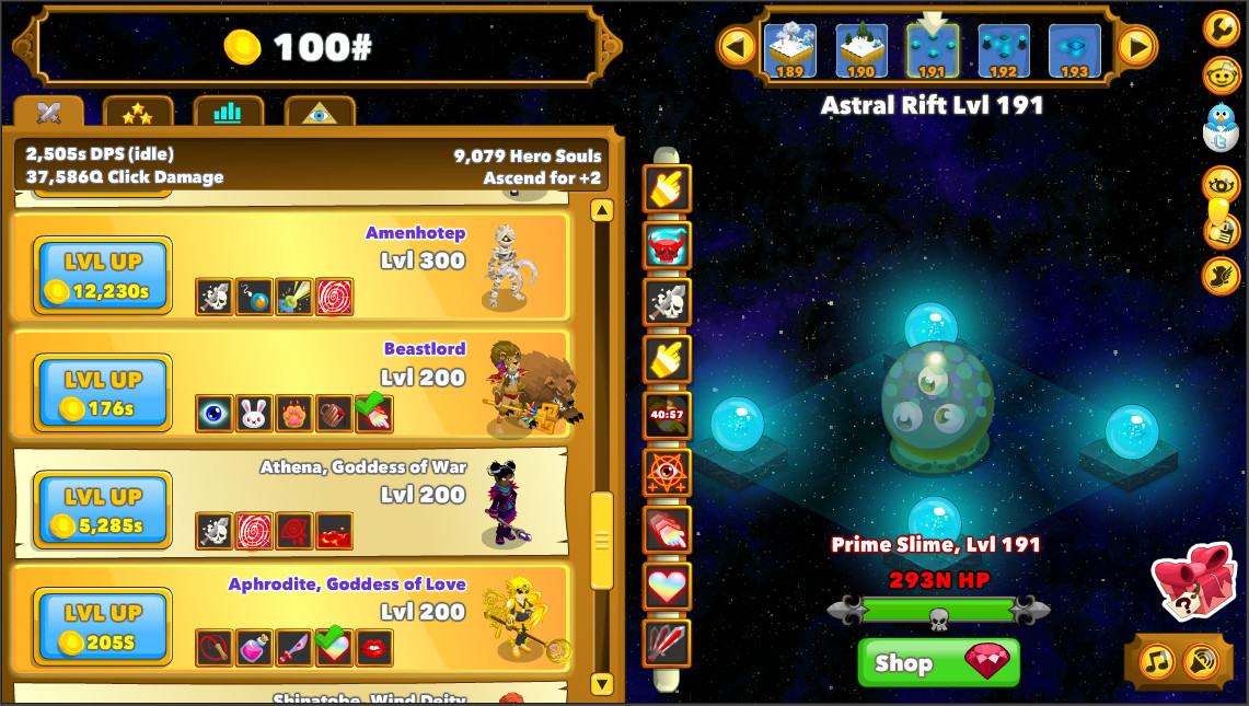 Clicker Heroes - кадр 15