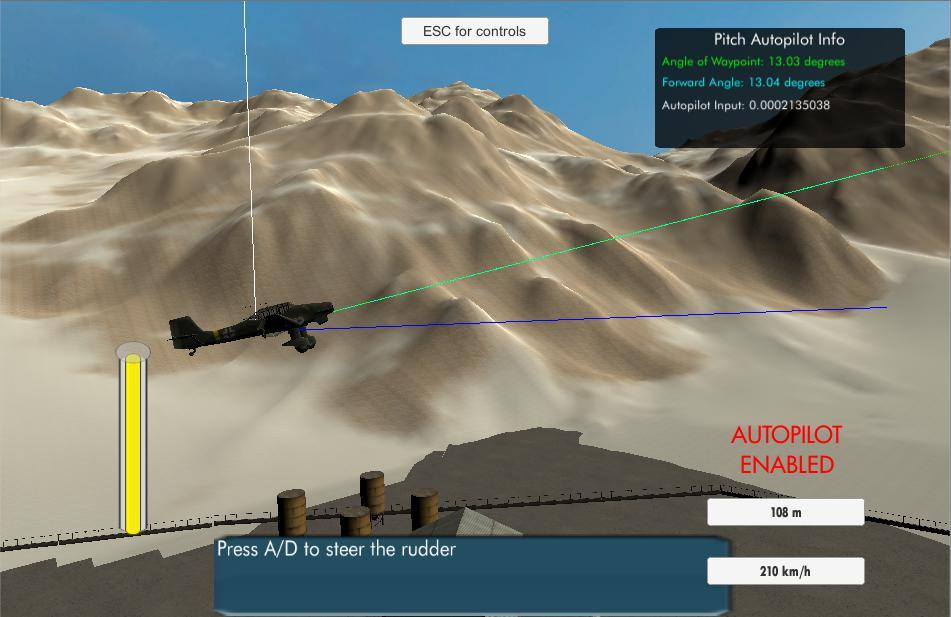 Flight Simulator (With Autopilot) (itch) - кадр 3