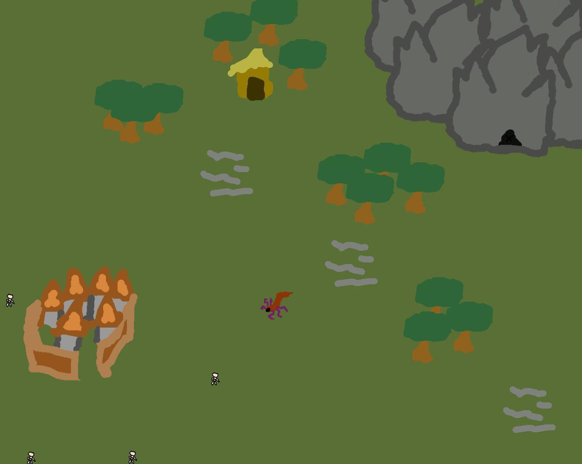 Monster Living in A Cave Terrorizes Nearby Village! -compo (itch) - кадр 2