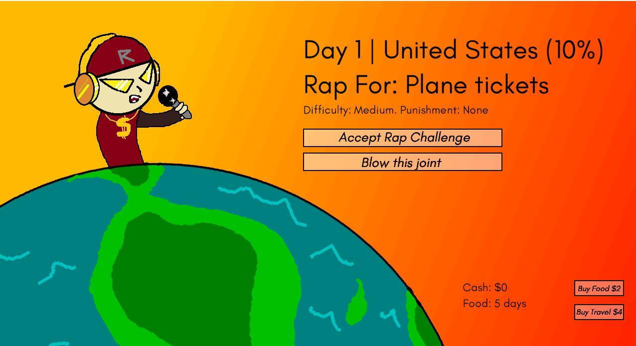 Around the World in 80 Raps (itch) - кадр 2