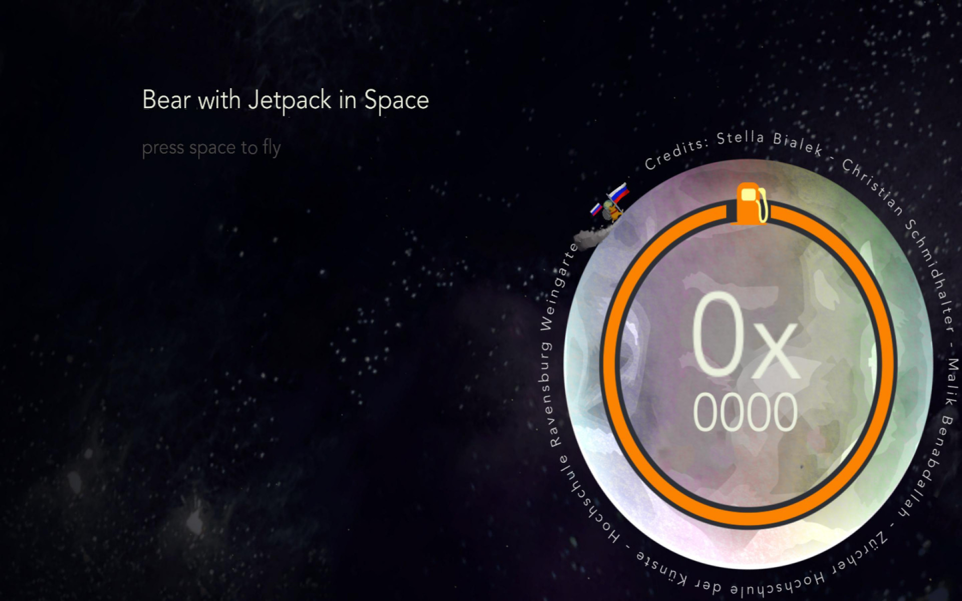 Bear with Jetpacks in space (itch) - кадр 3