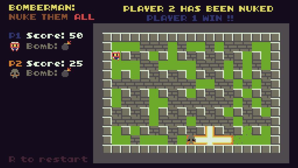 BOMBERMAN: NUKE THEM ALL! (itch) - кадр 2