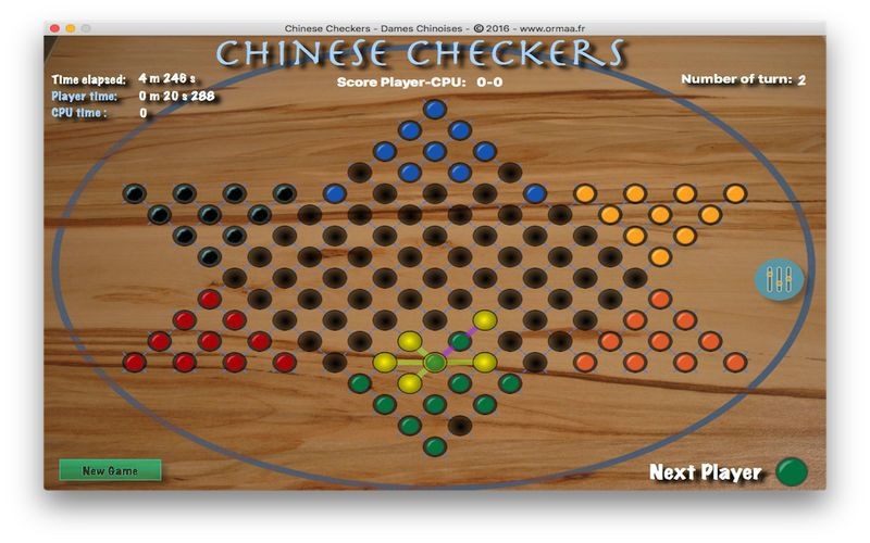 Chinese Checkers - Dames Chinoises - кадр 9