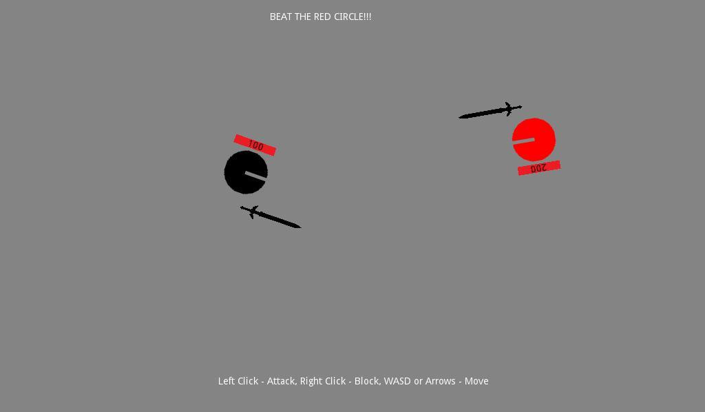 Beat The Red Circle (Ludum Dare 41) (itch) - кадр 1