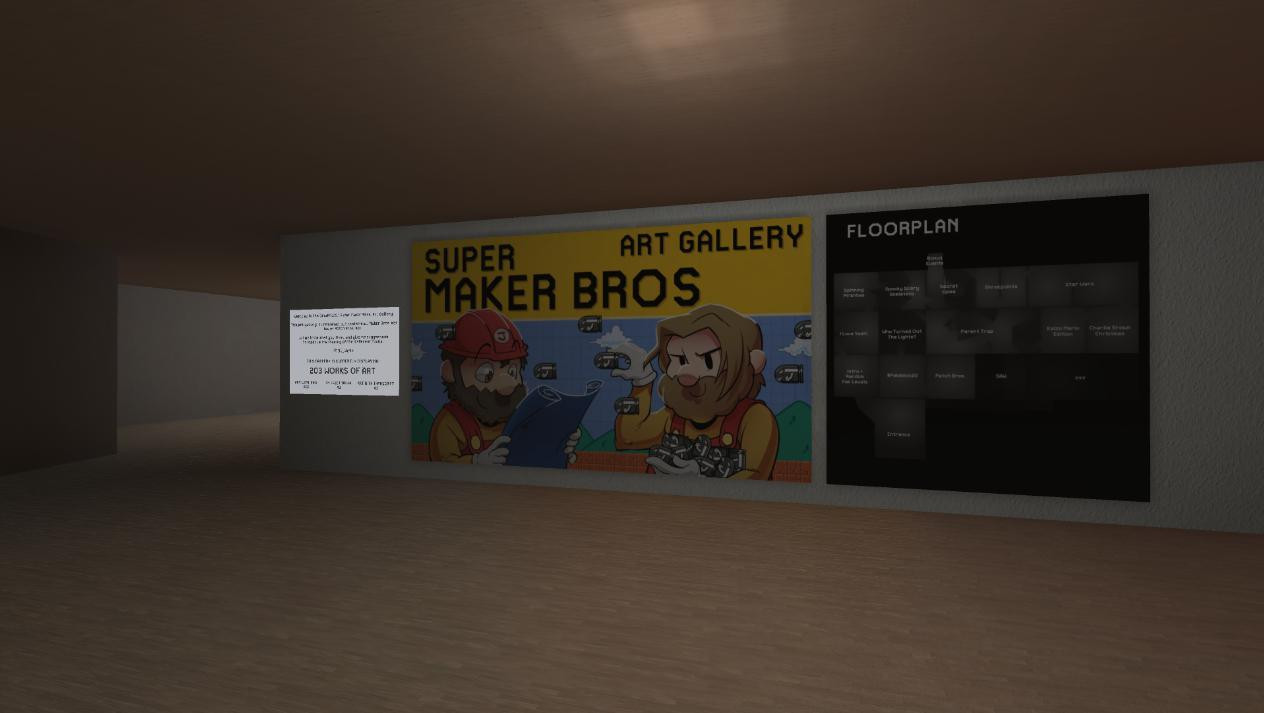 Super Maker Bros. Art Gallery (itch) - кадр 5