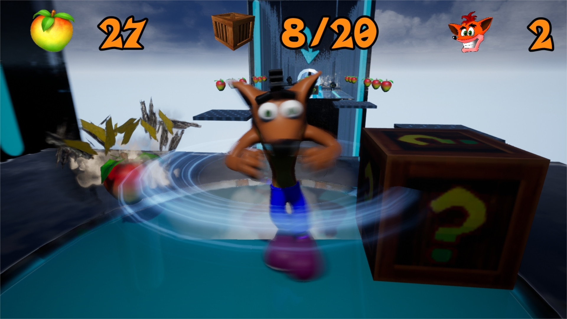 Crash Bandicoot Adventures (itch) - кадр 7