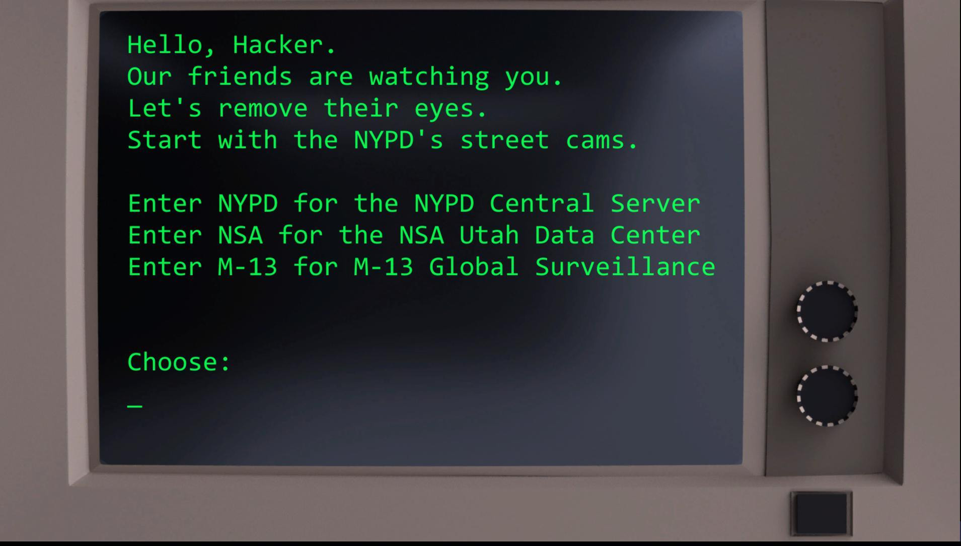 Text Hacker (Coursework Game) (itch) - кадр 2