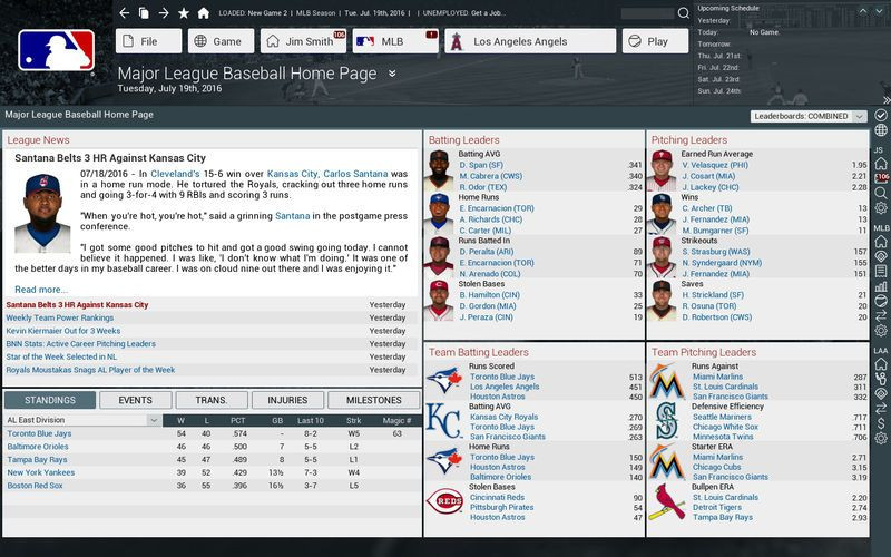 OOTP Baseball 17 - кадр 10
