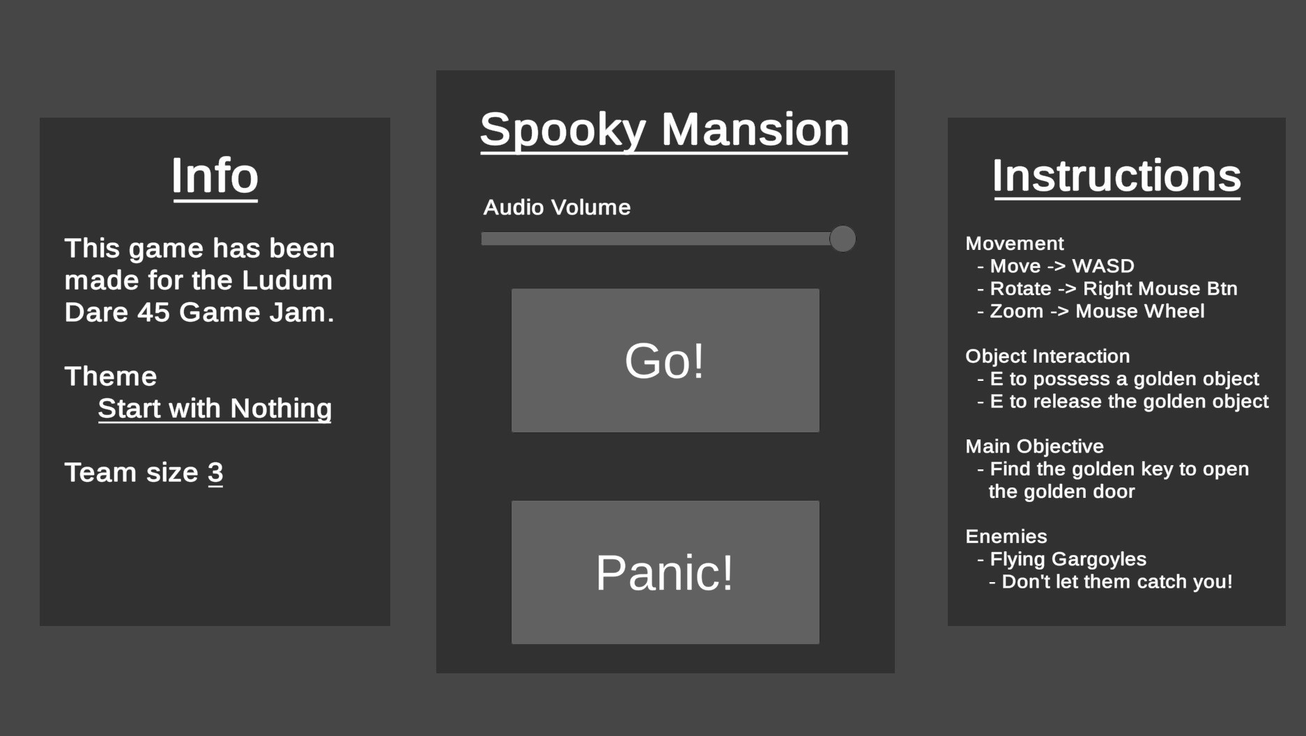 Spooky Mansion (itch) (Danielk0703, Sauerkraut, Jeremia) - кадр 3