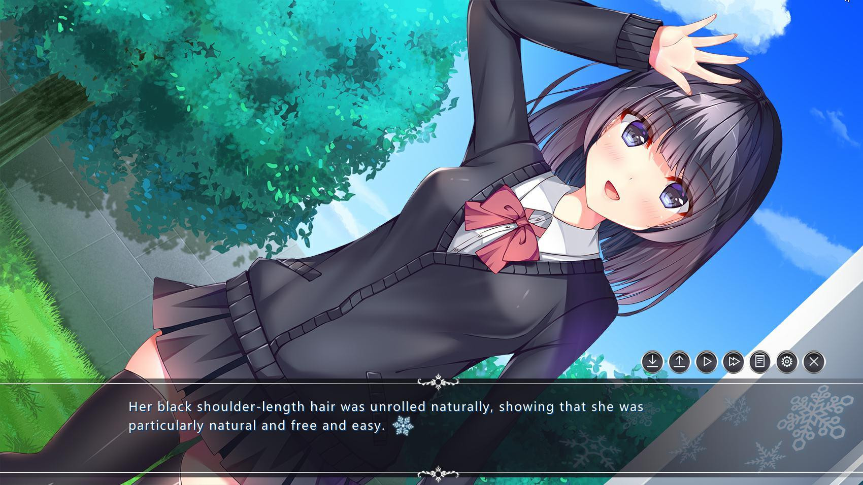 White Wings: Animation System Visual novel (itch) - кадр 10