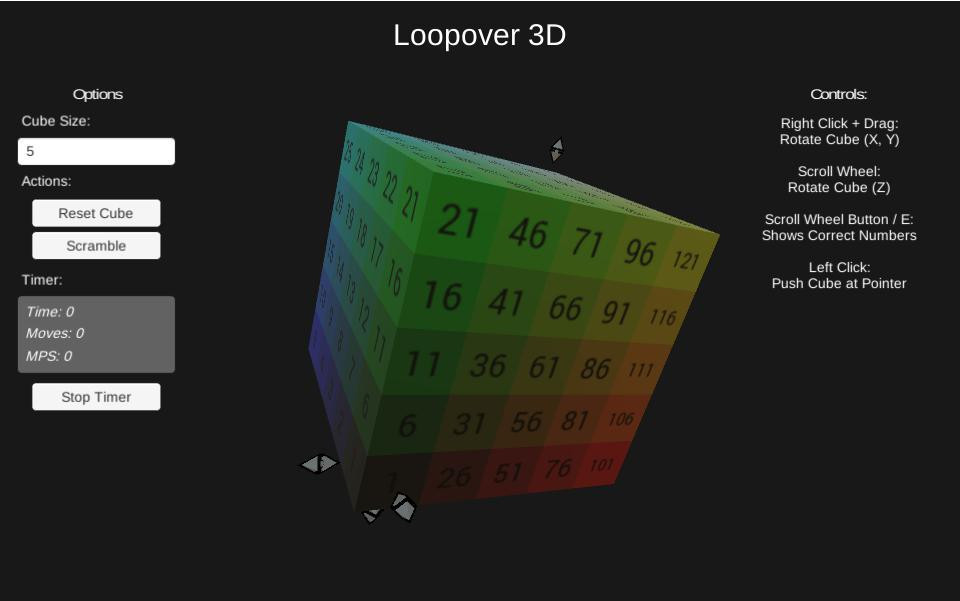 Loopover 3D (itch) - кадр 3