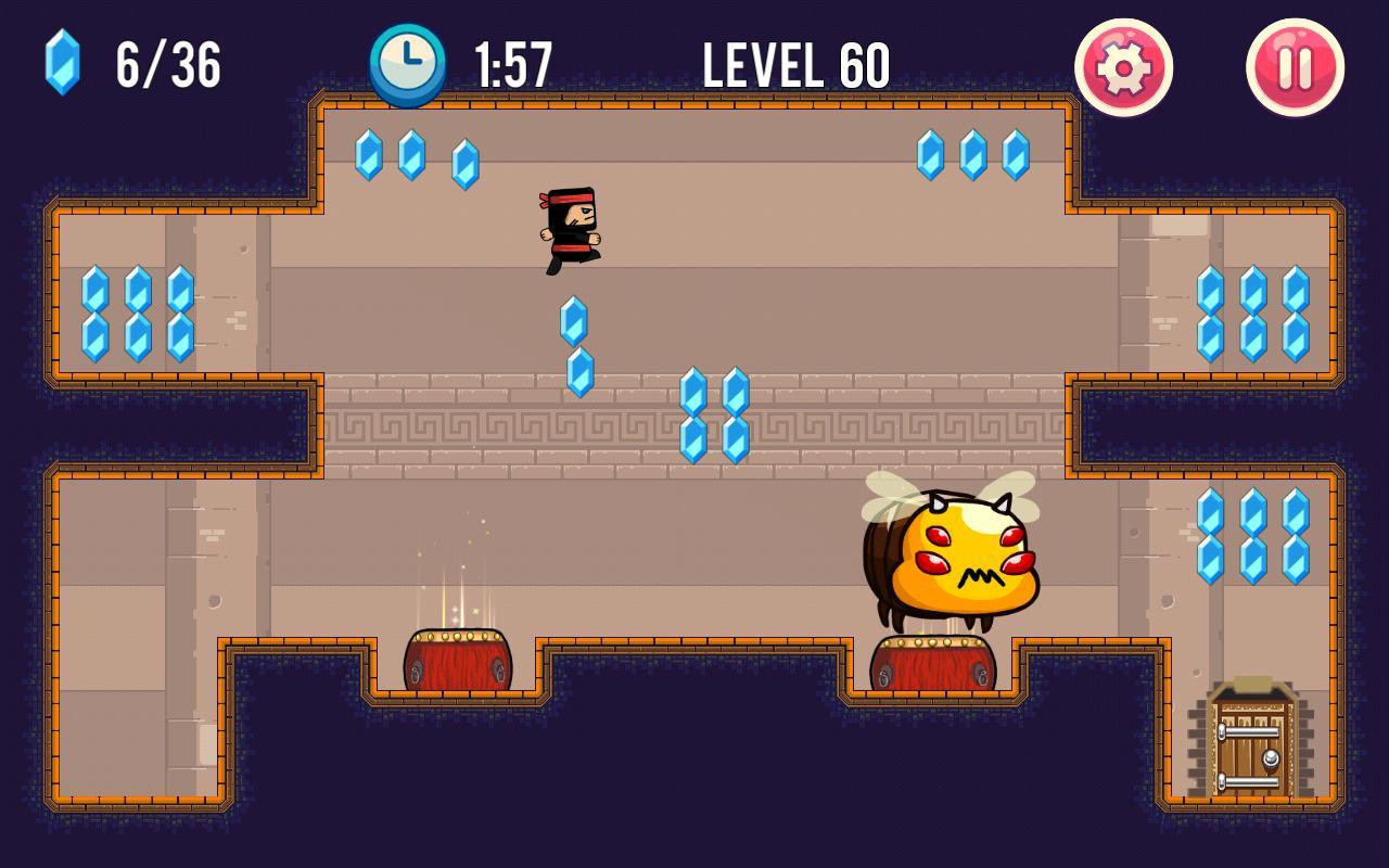 Power Ninja - arcade platformer (itch) - кадр 7