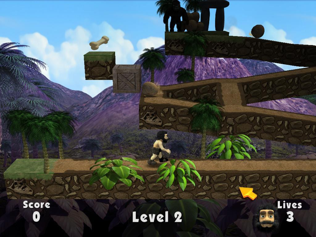 Ape Vs. Caveman for Raspberry Pi (itch) - кадр 7