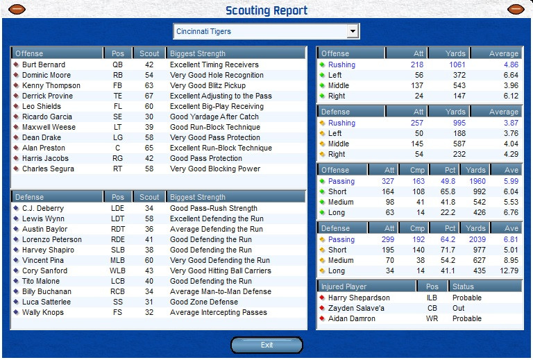 Front Office Football Seven - кадр 12