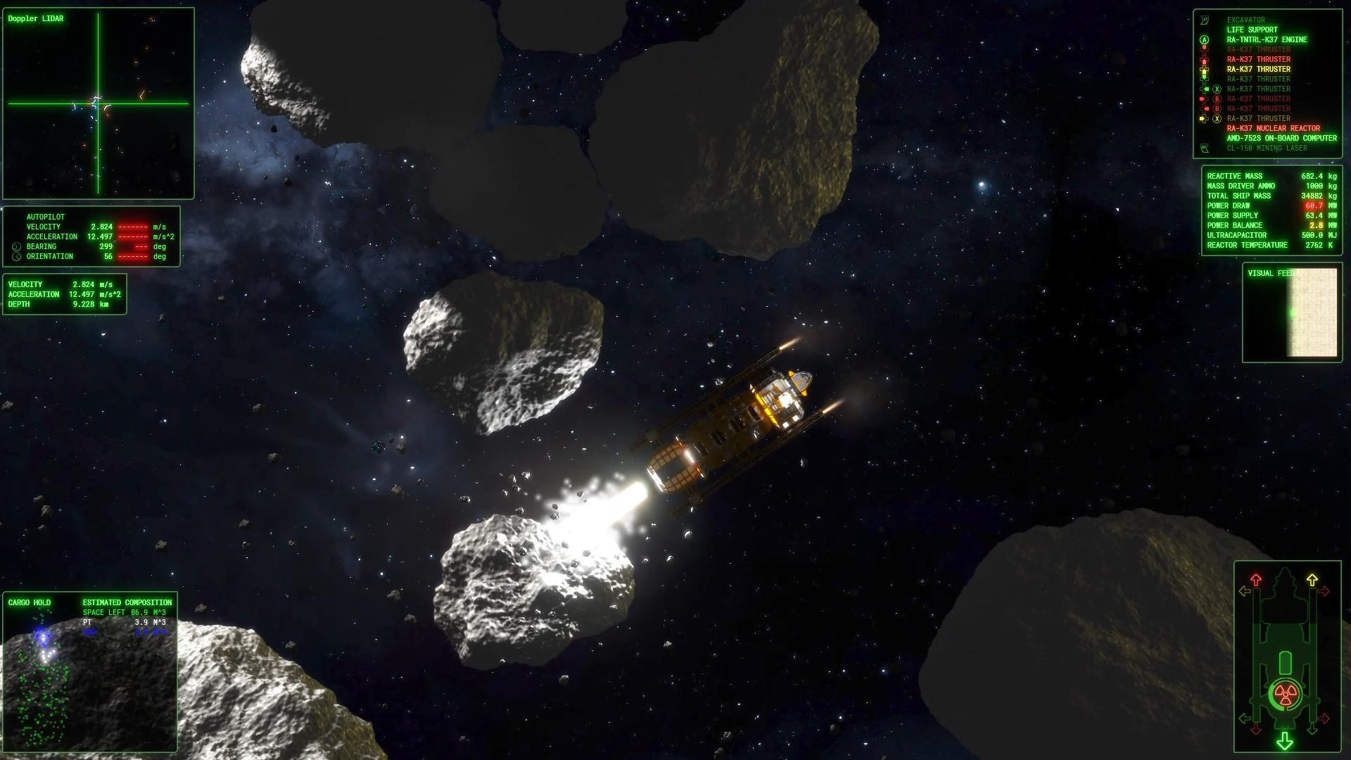 ΔV: Rings of Saturn (demo) (itch) - кадр 8