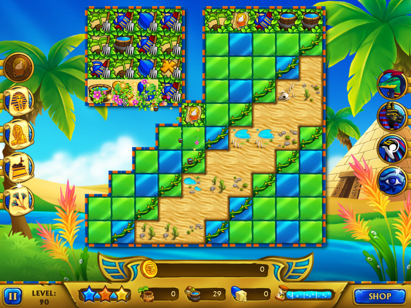 Legend of Egypt - Pharaohs Garden - кадр 6