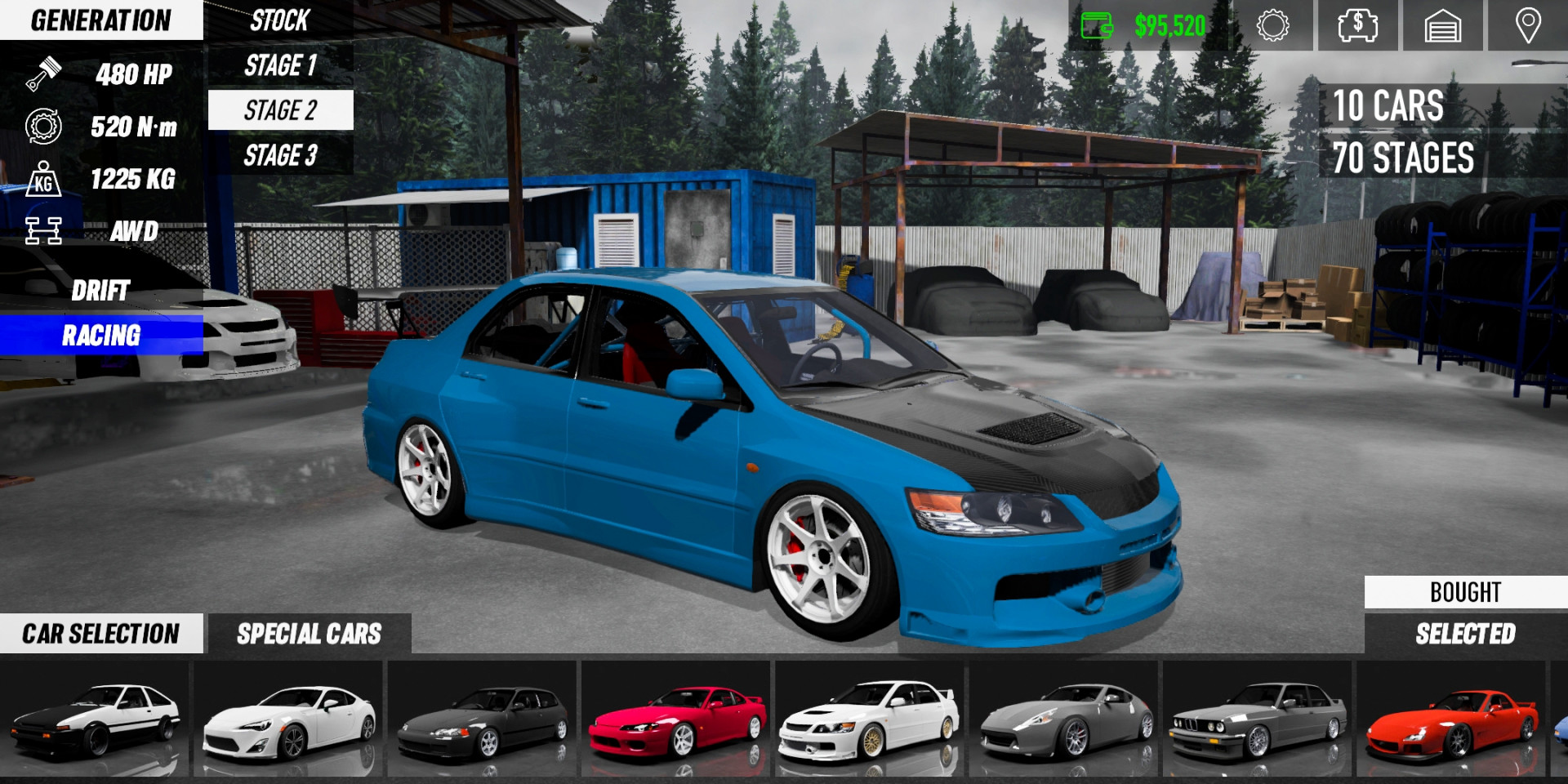 Touge Drift & Racing (itch) - кадр 4