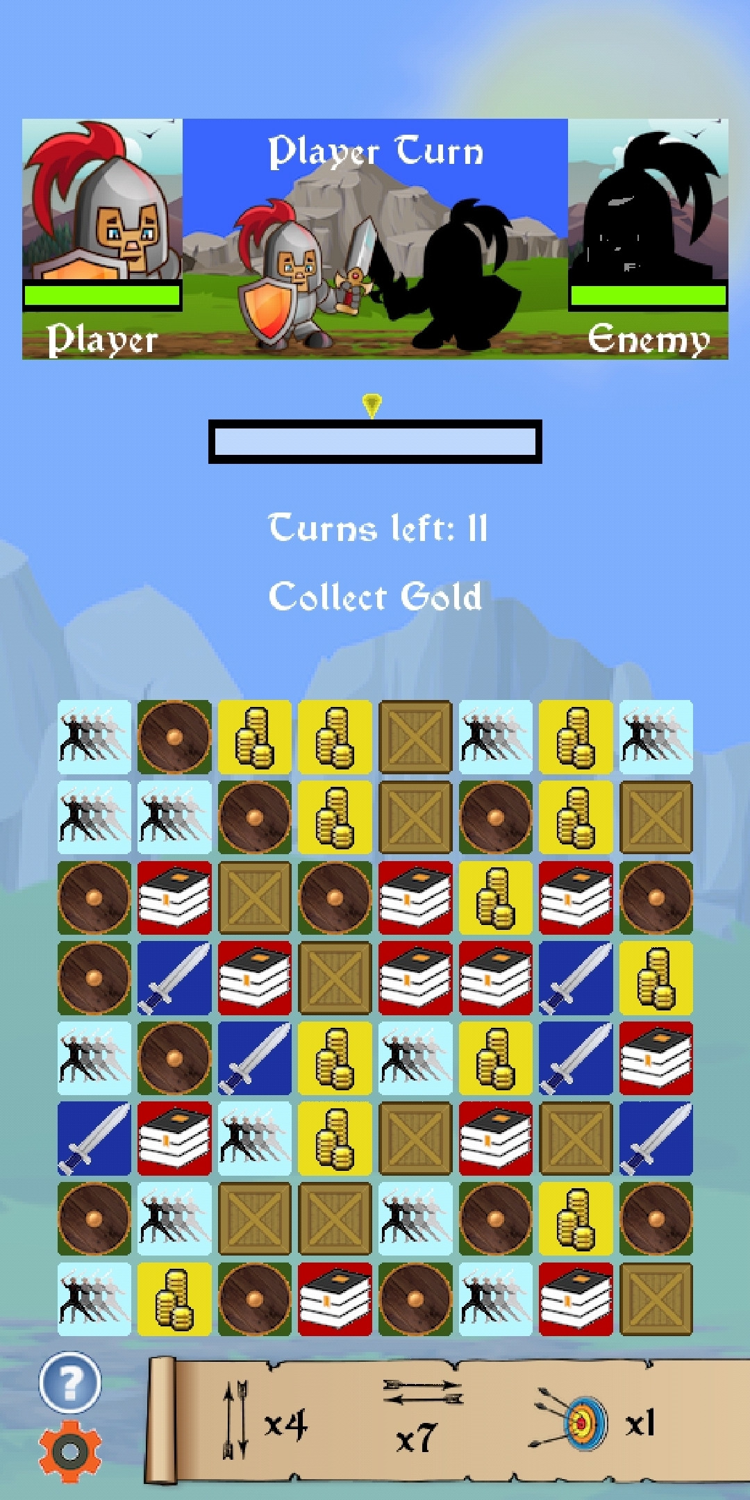 Puzzled Knight (Browser Version) (itch) - кадр 4